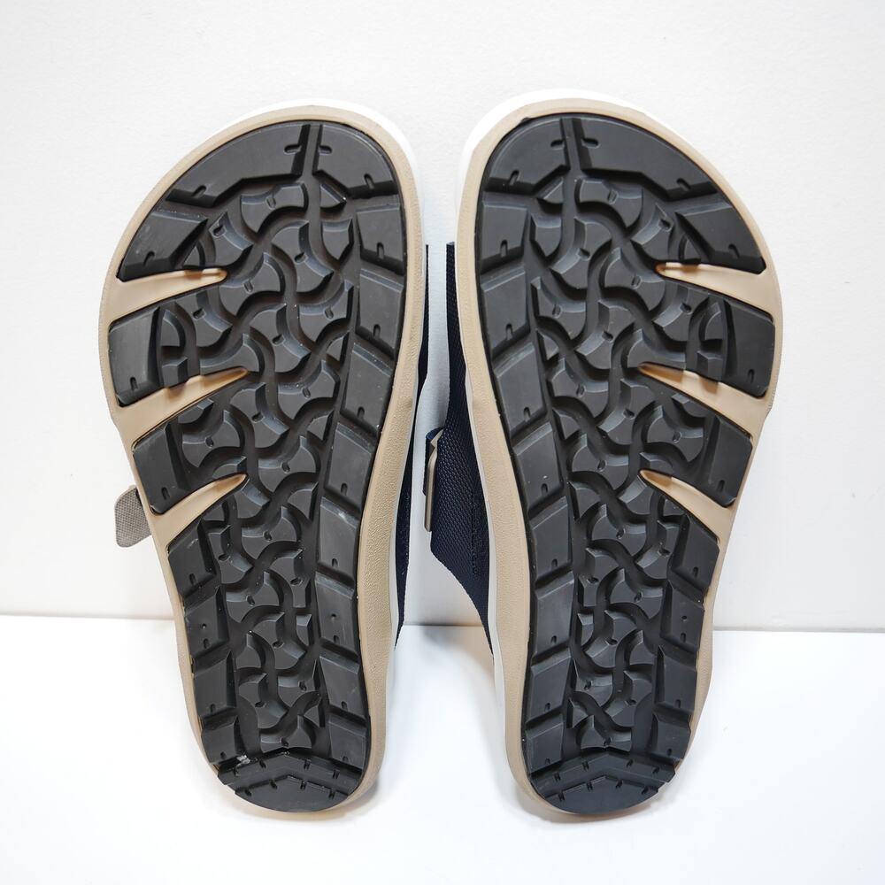New Birkenstock Atacama Birko-Flor Sandal Navy Tan Mens Size 8/8.5 EU 41 - Picture 6 of 6